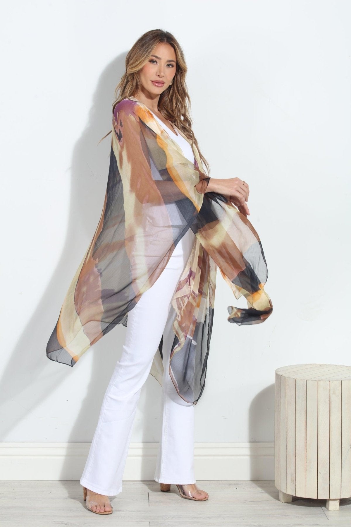 Capri Chiffon Cover Up