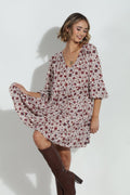 Fiori V Neck Tiered Dress - FINAL SALE
