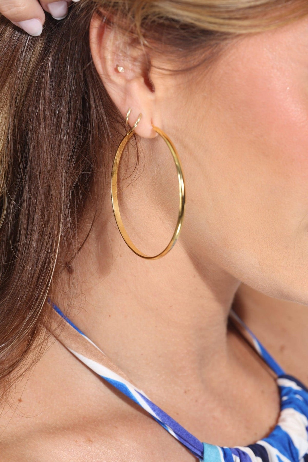 Timeless Gold Hoops