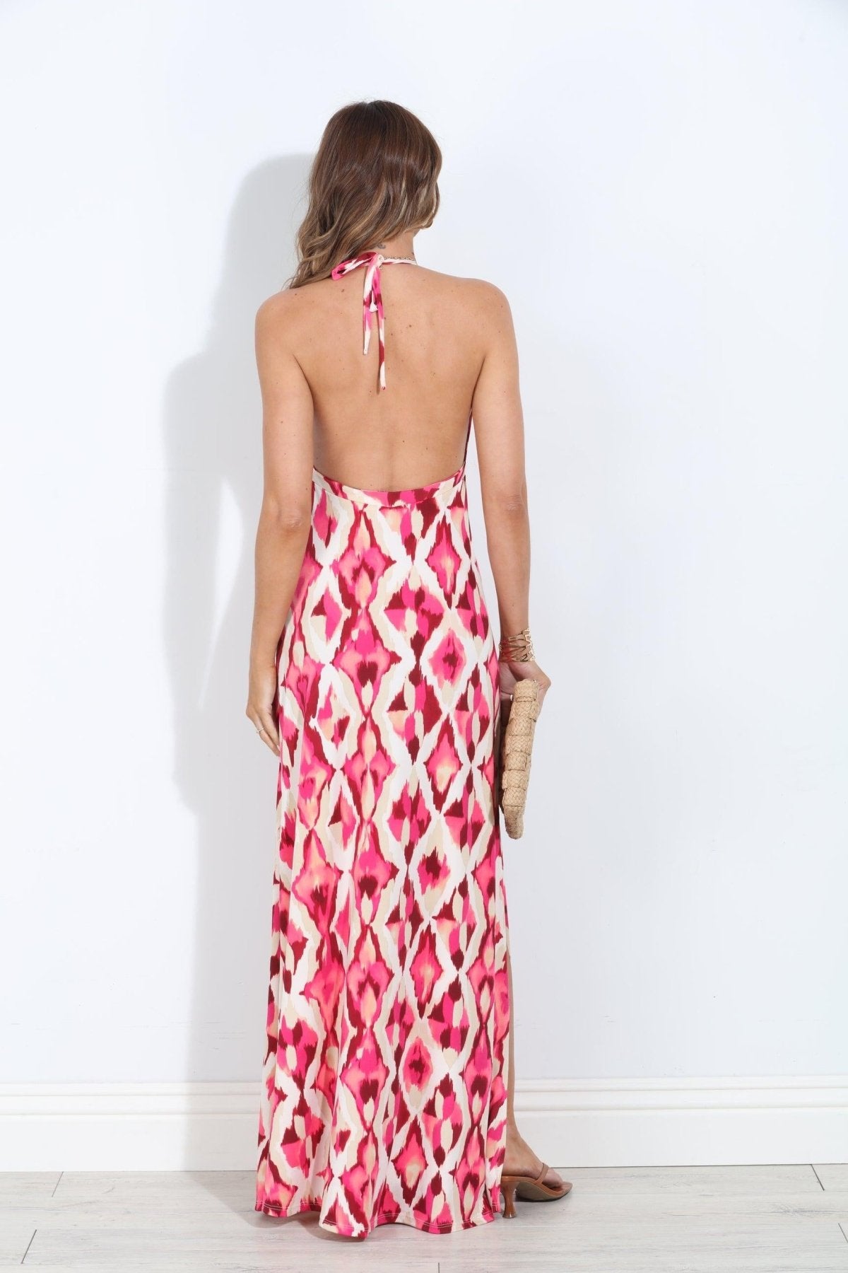 Norma Halter Maxi Dress-BEST SELLER