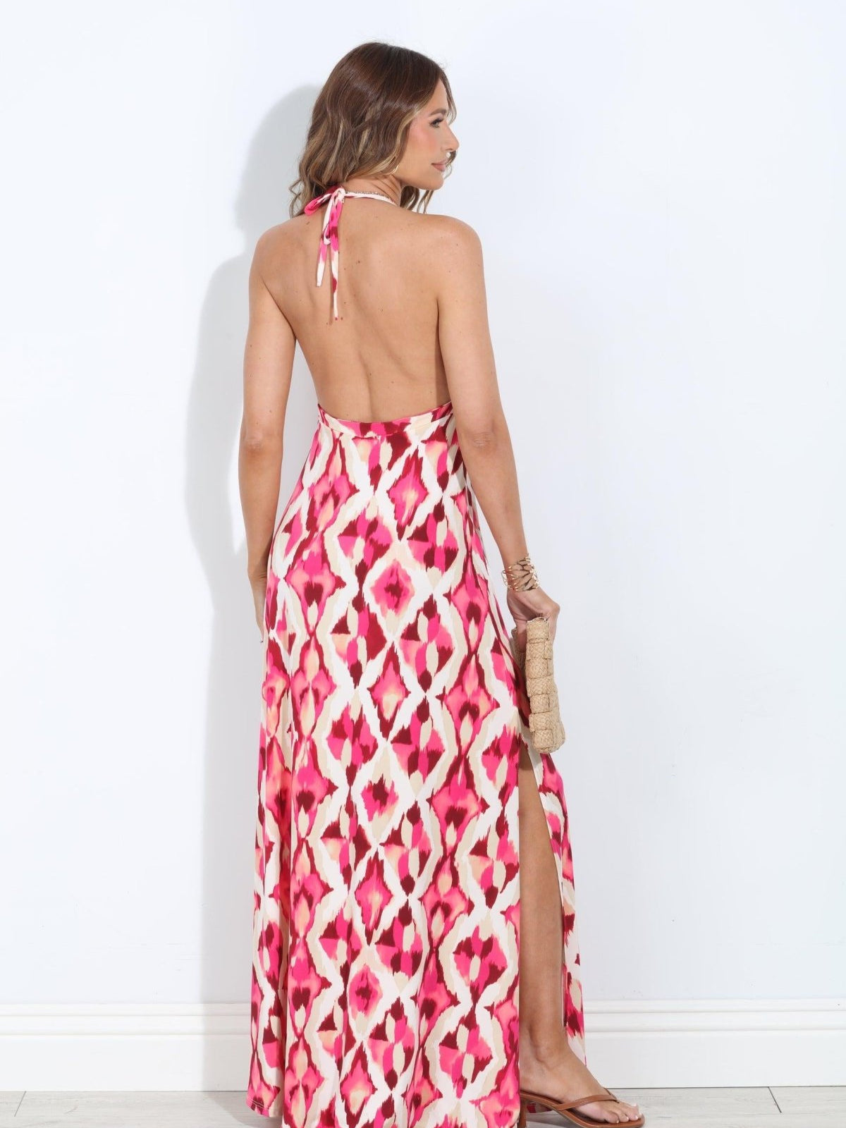 Norma Halter Maxi Dress-BEST SELLER