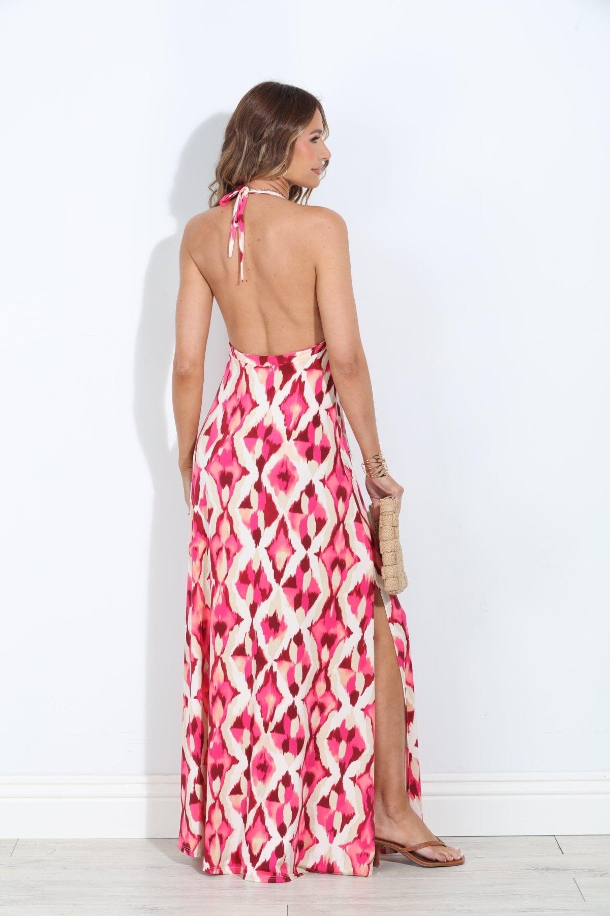 Norma Halter Maxi Dress-BEST SELLER