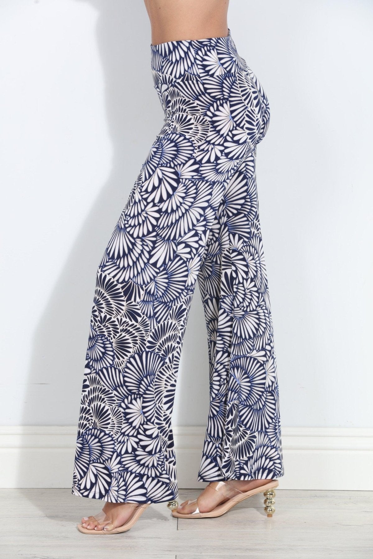 Monte Stretch Wide Leg Pants-BEST SELLER