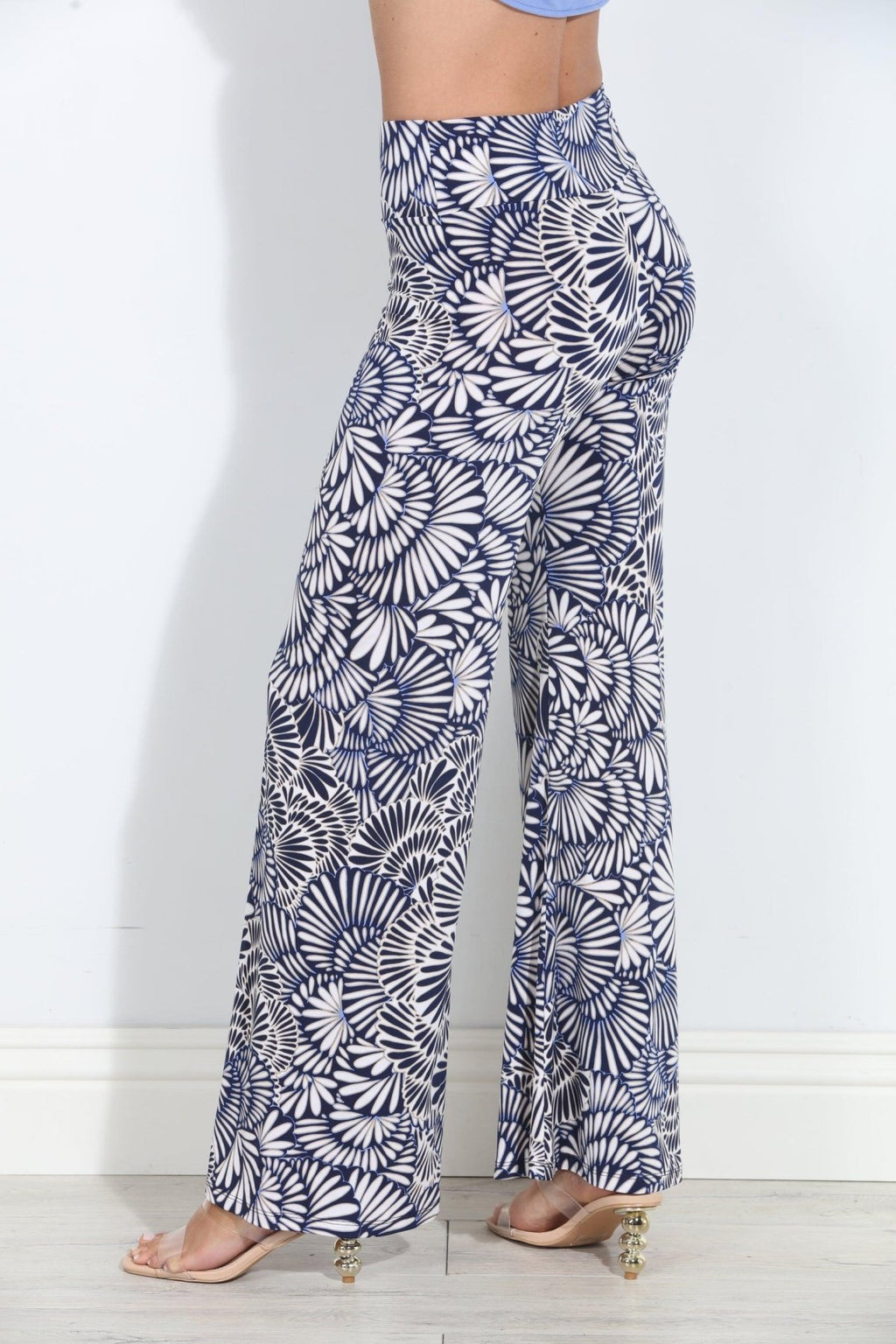 Monte Stretch Wide Leg Pants-BEST SELLER