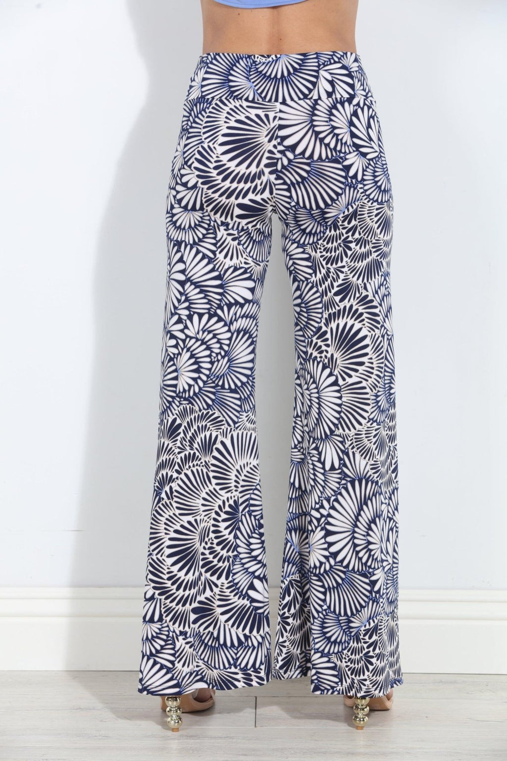 Monte Stretch Wide Leg Pants-BEST SELLER