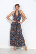 Indie Stretch Halter Maxi-BEST SELLER