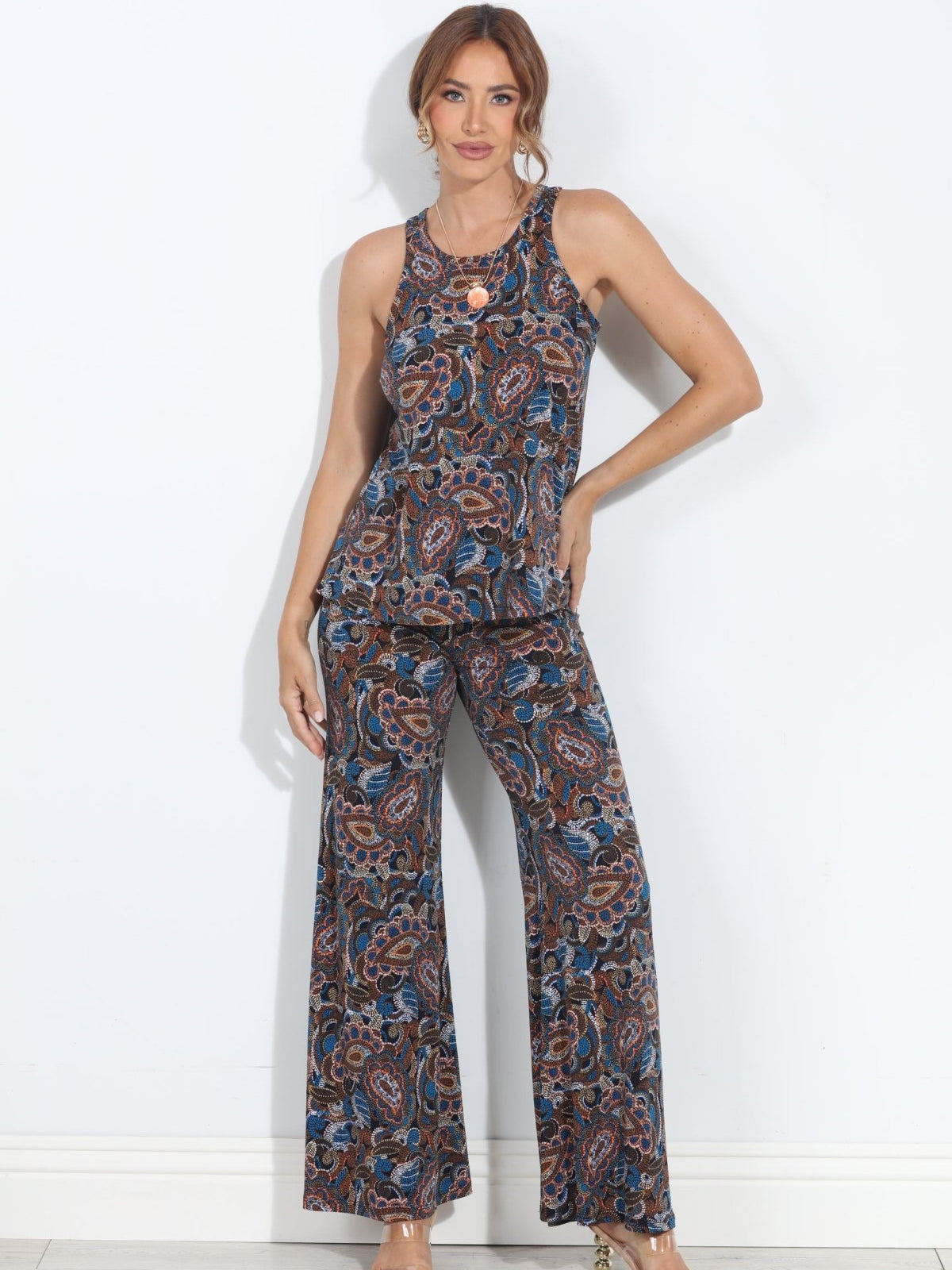 Indie Stretch Wide Leg Pants-BEST SELLER