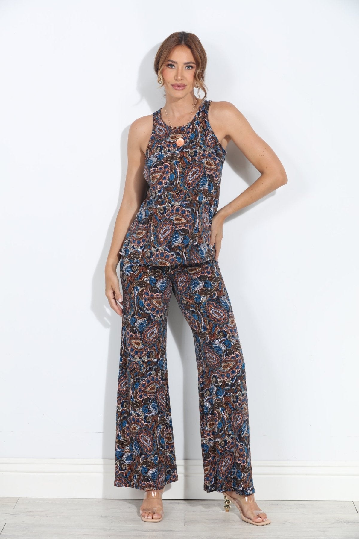 Indie Stretch Wide Leg Pants-BEST SELLER