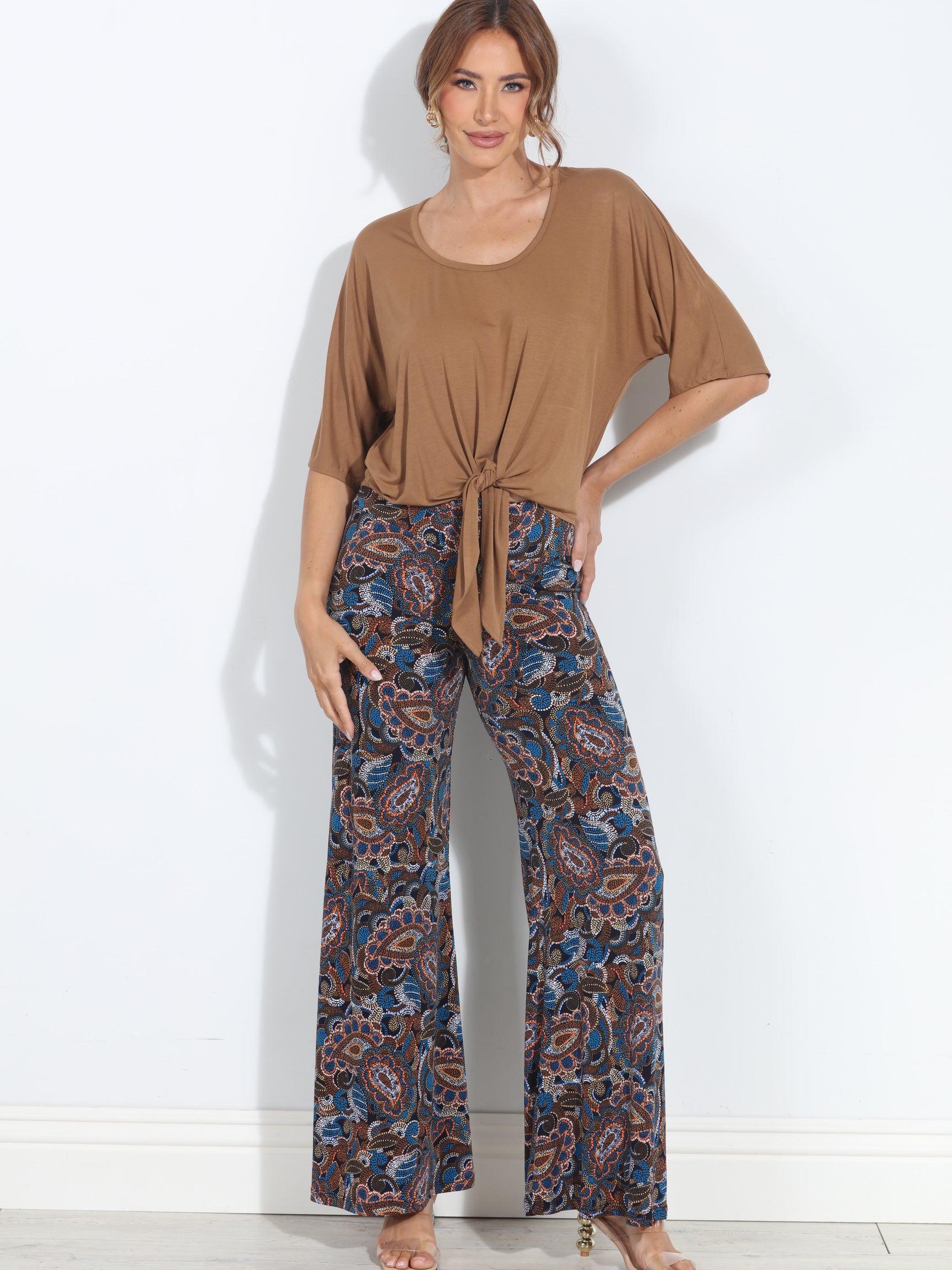 Indie Stretch Wide Leg Pants-BEST SELLER