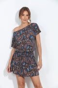 Indie Stretch Off The Shoulder Smocked Dress-BEST SELLER