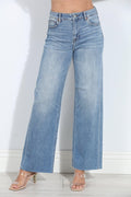 Hidden Jeans Logan Vintage Stretch Dad Jean- Medium Wash