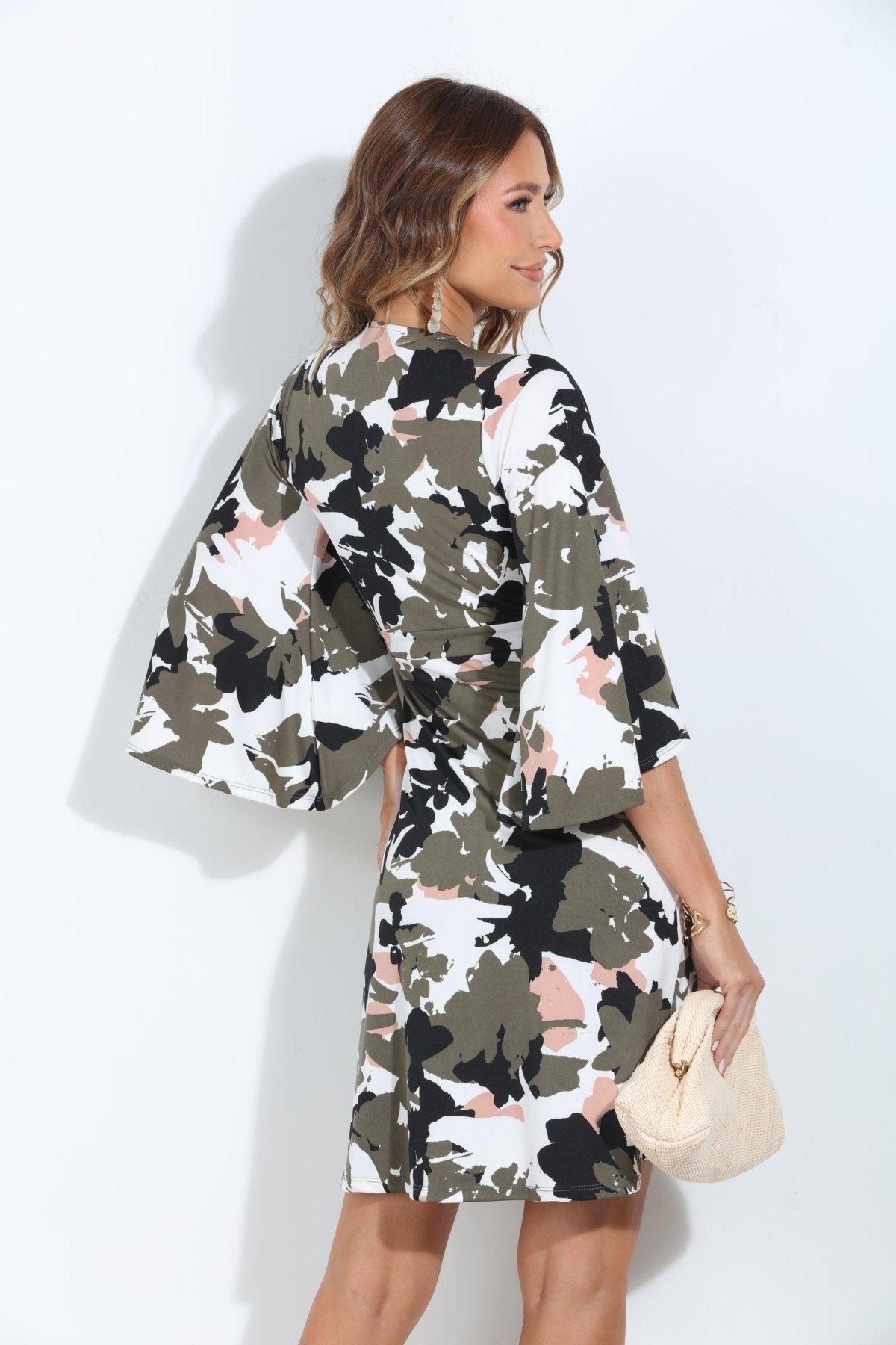 Sonora Stretch Kimono Sleeve Dress-BEST SELLER