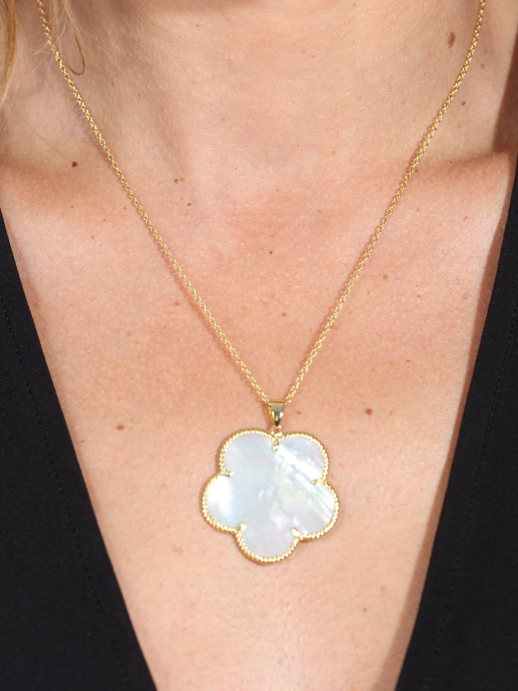 Sahira Tara Clover Necklace