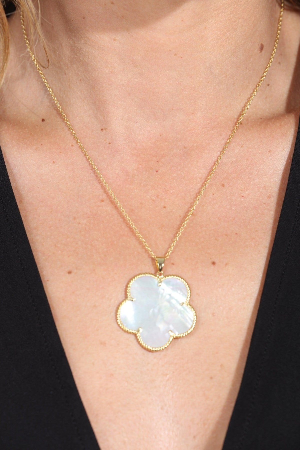 Sahira Tara Clover Necklace