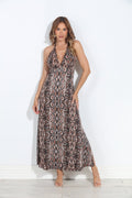 Valise Halter Maxi Dress-BEST SELLER
