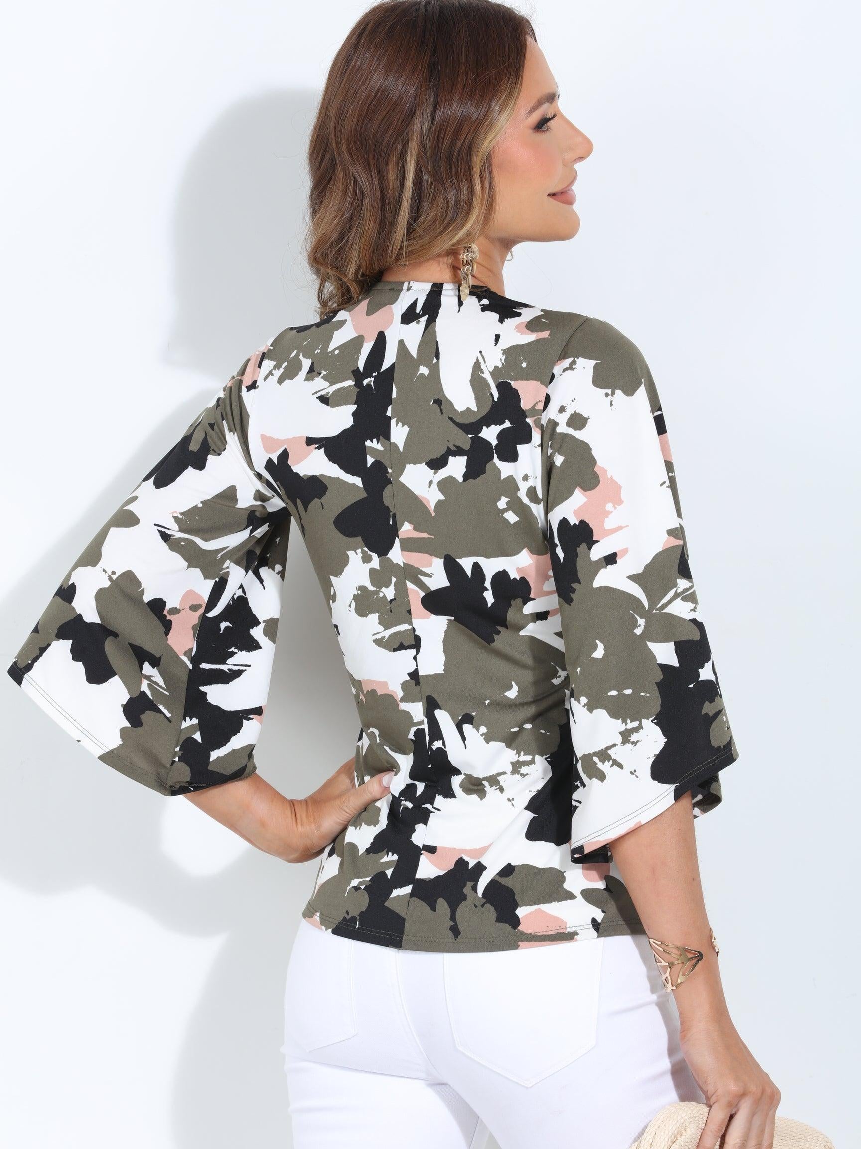 Sonora Stretch Kimono Sleeve Top-FINAL SALE