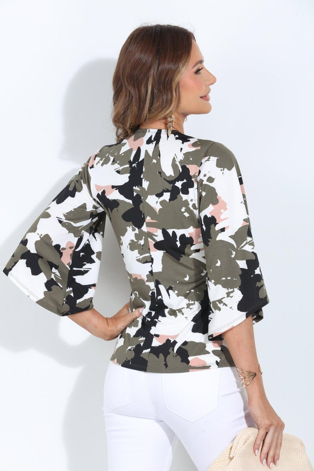 Sonora Stretch Kimono Sleeve Top-FINAL SALE