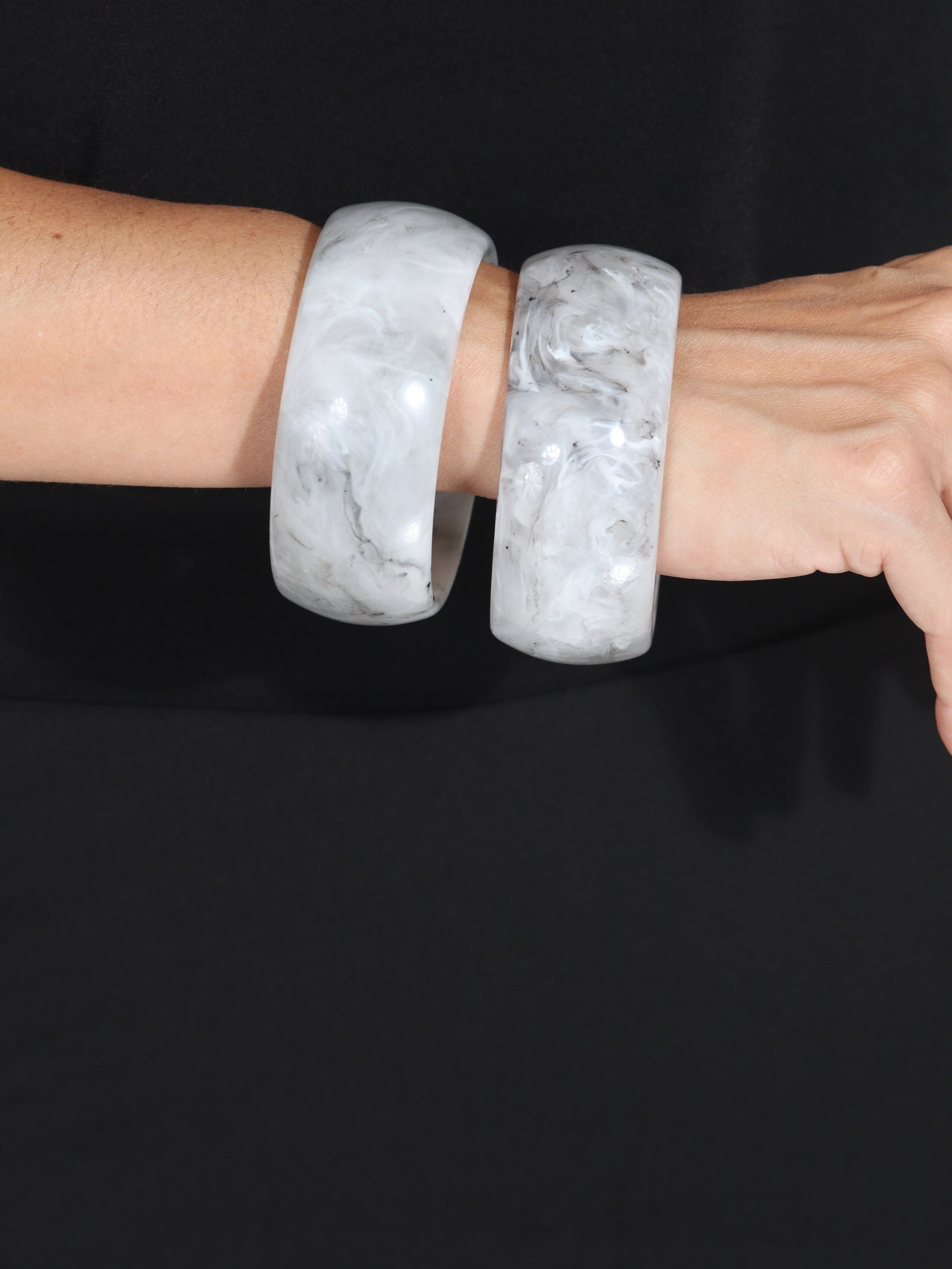 Marble Bangle Bracelet