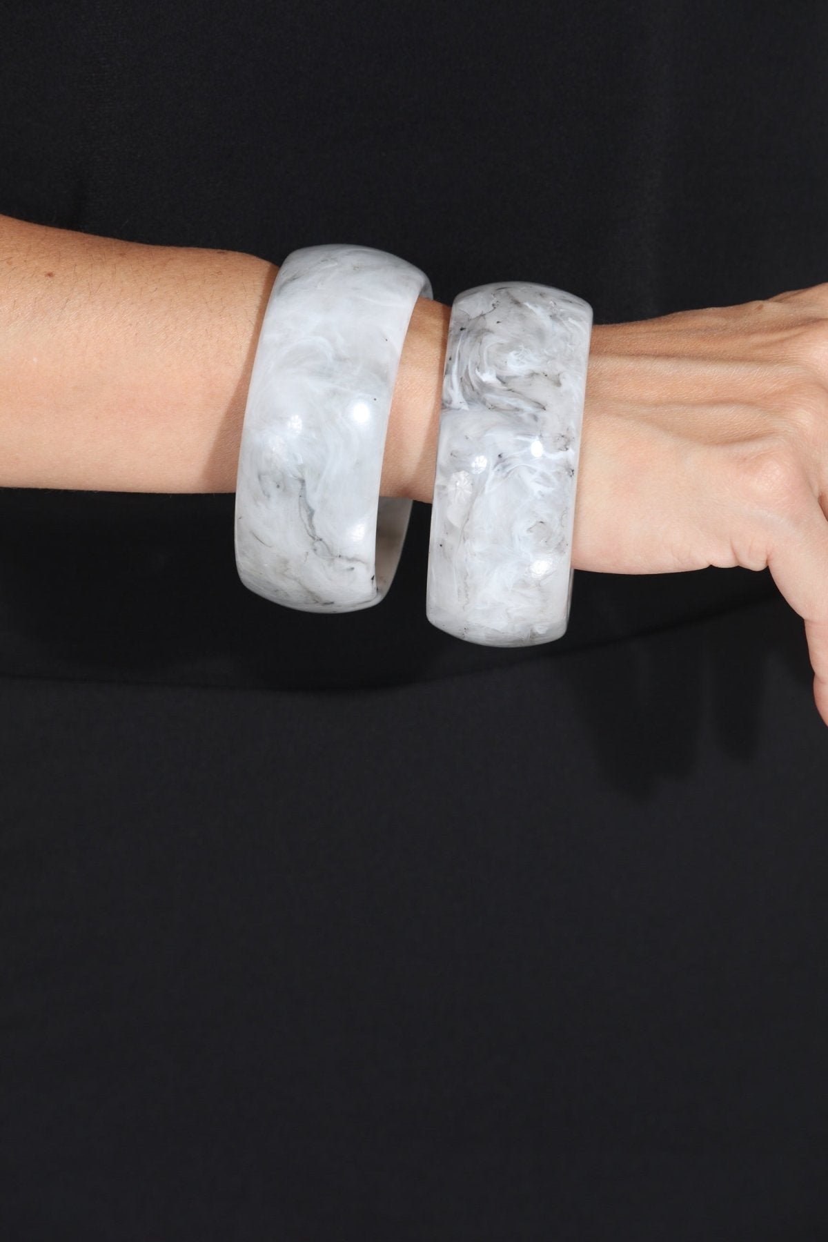 Marble Bangle Bracelet