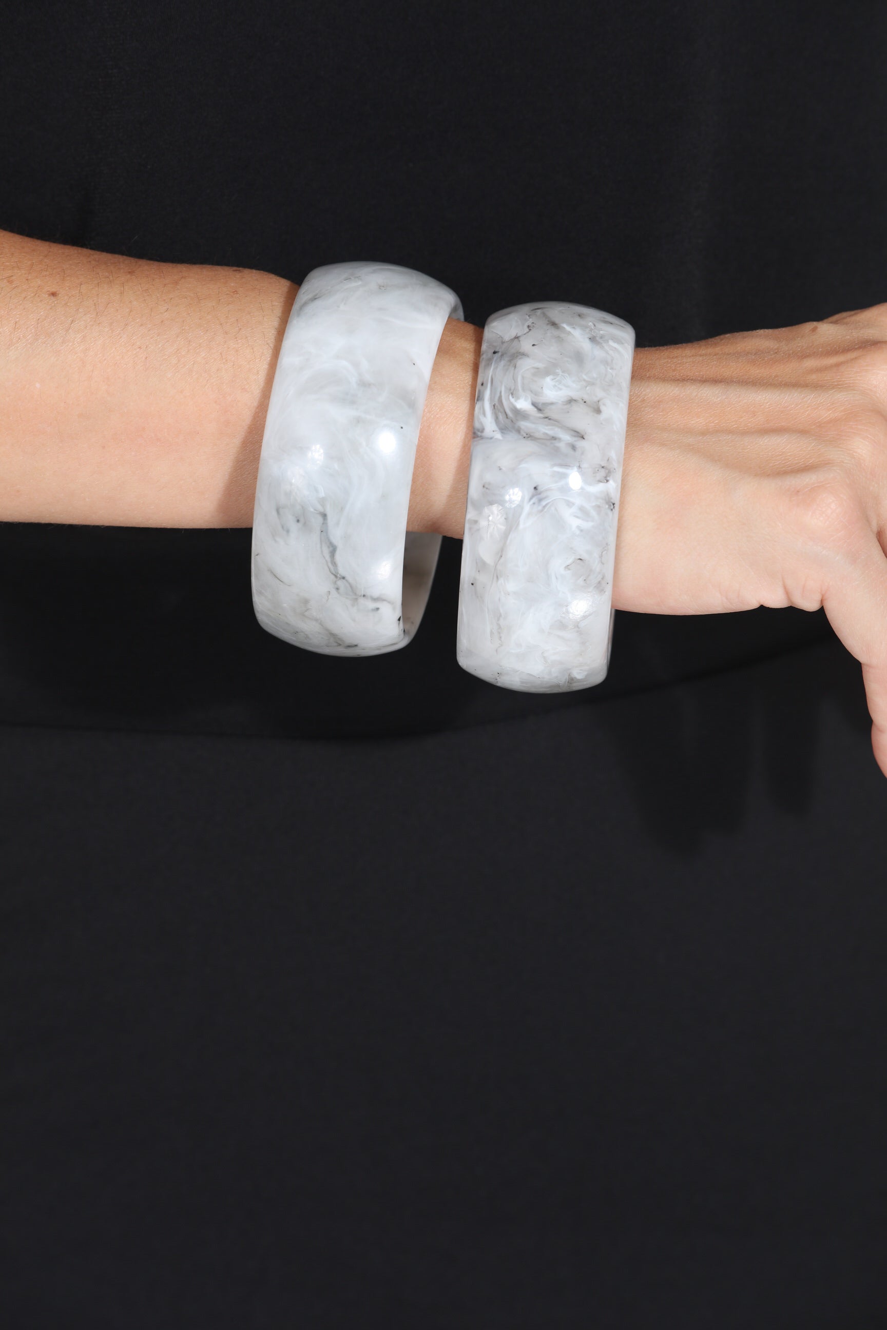Marble Bangle Bracelet