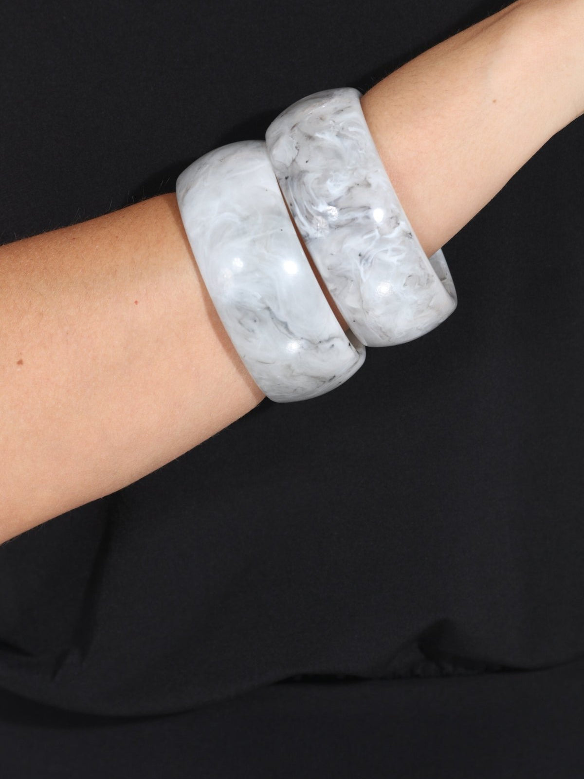 Marble Bangle Bracelet