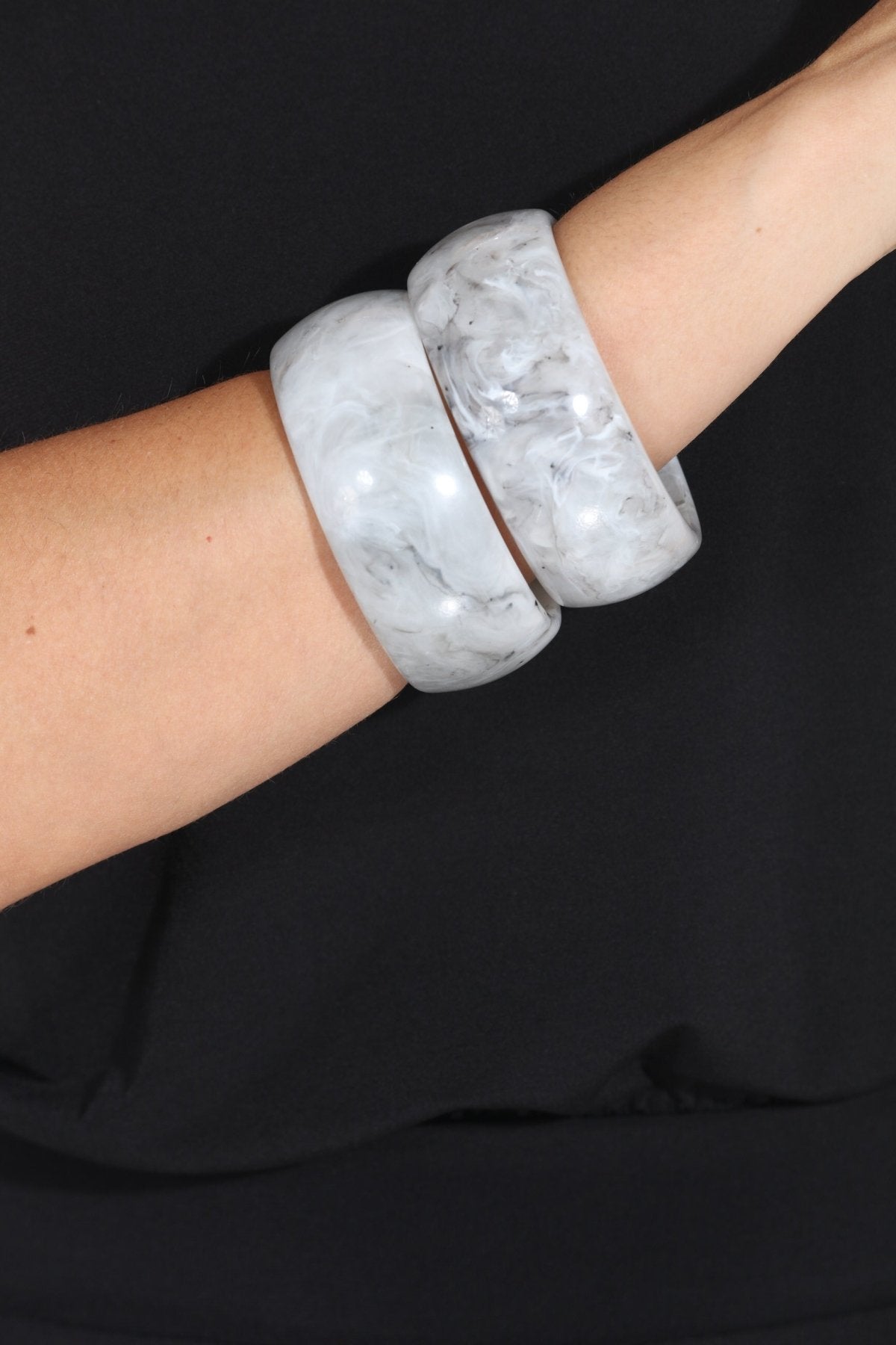 Marble Bangle Bracelet