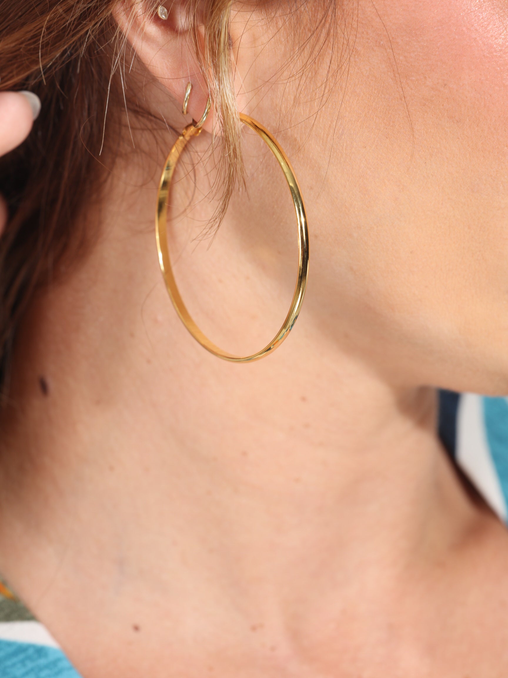 Timeless Gold Hoops