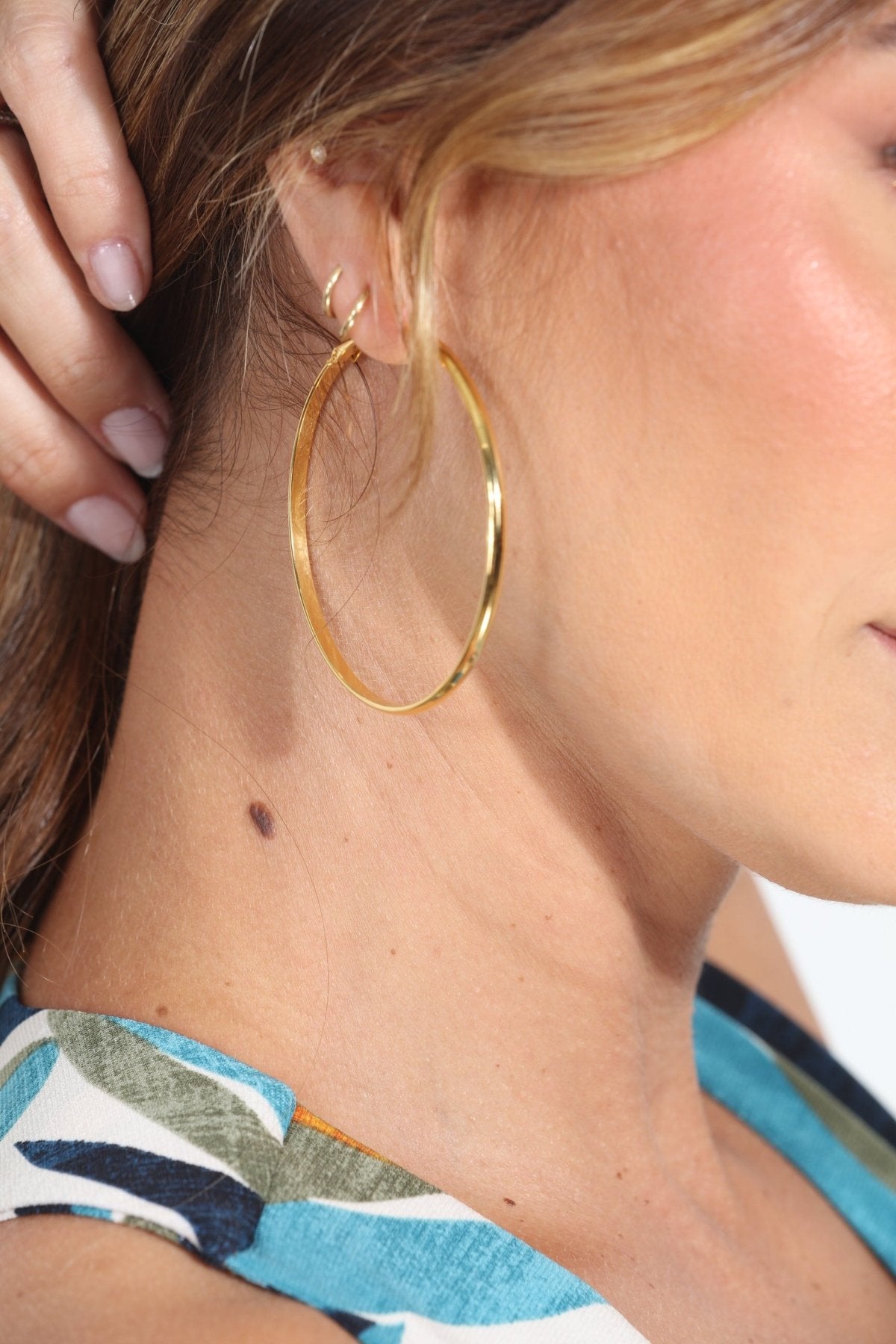 Timeless Gold Hoops