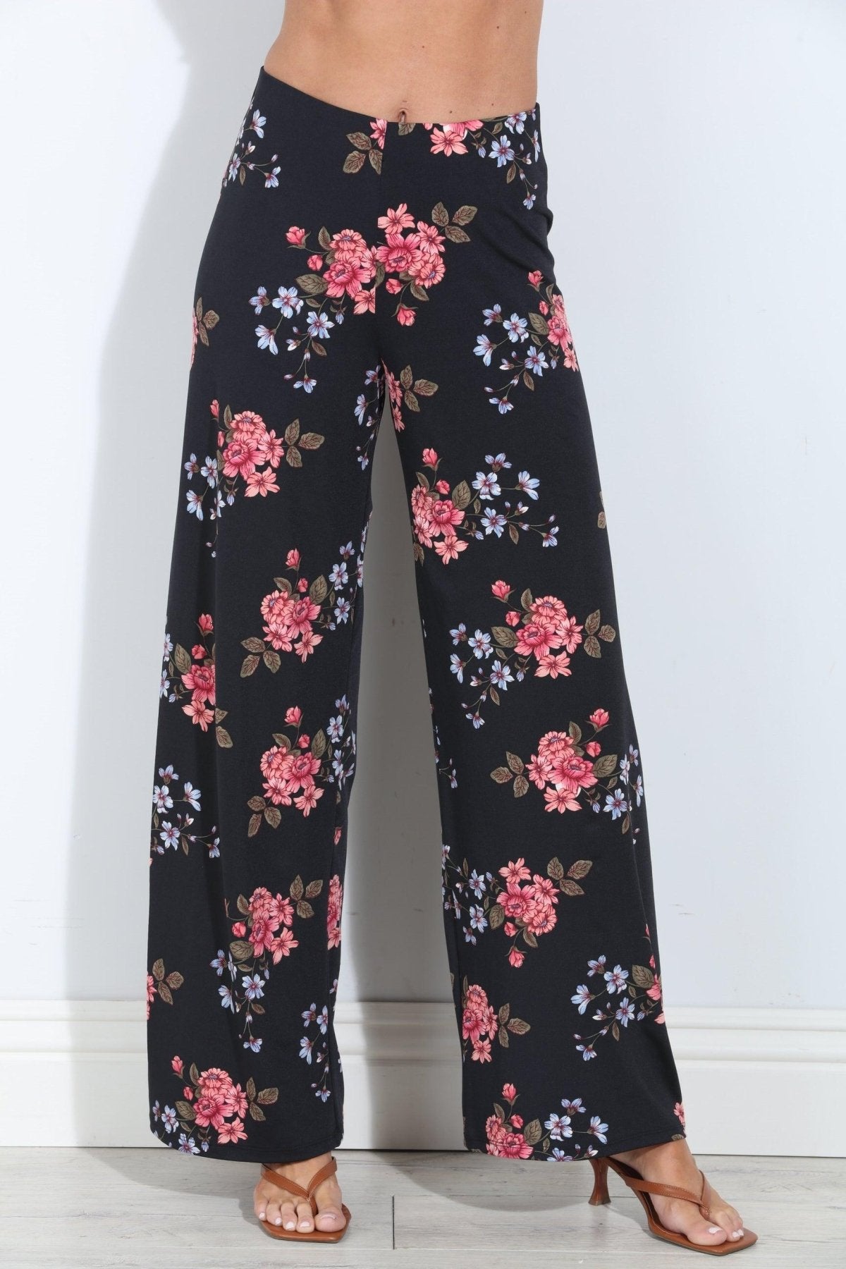 Dylan High Waist Palazzo Pants-BEST SELLER
