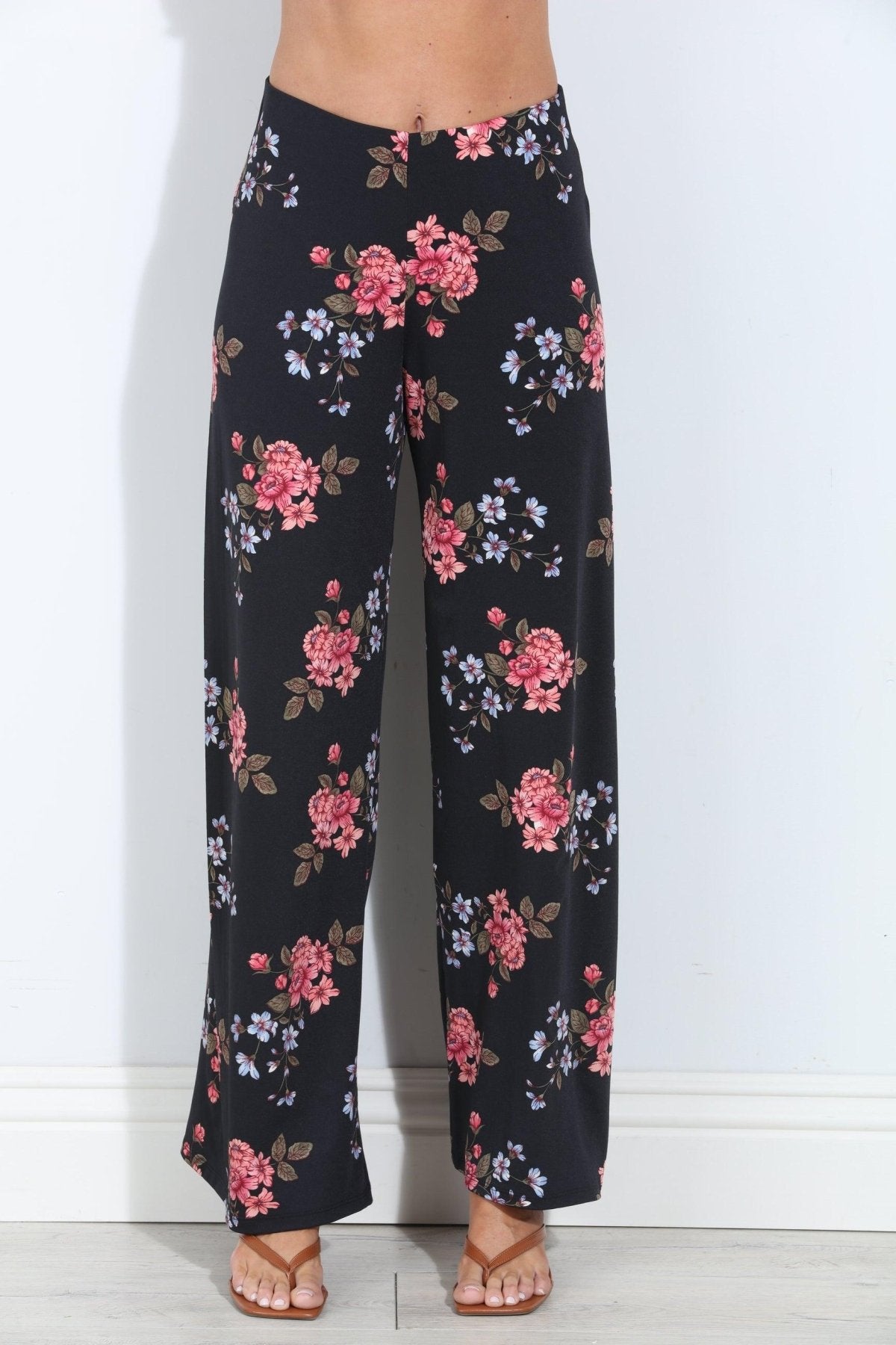 Dylan High Waist Palazzo Pants-BEST SELLER
