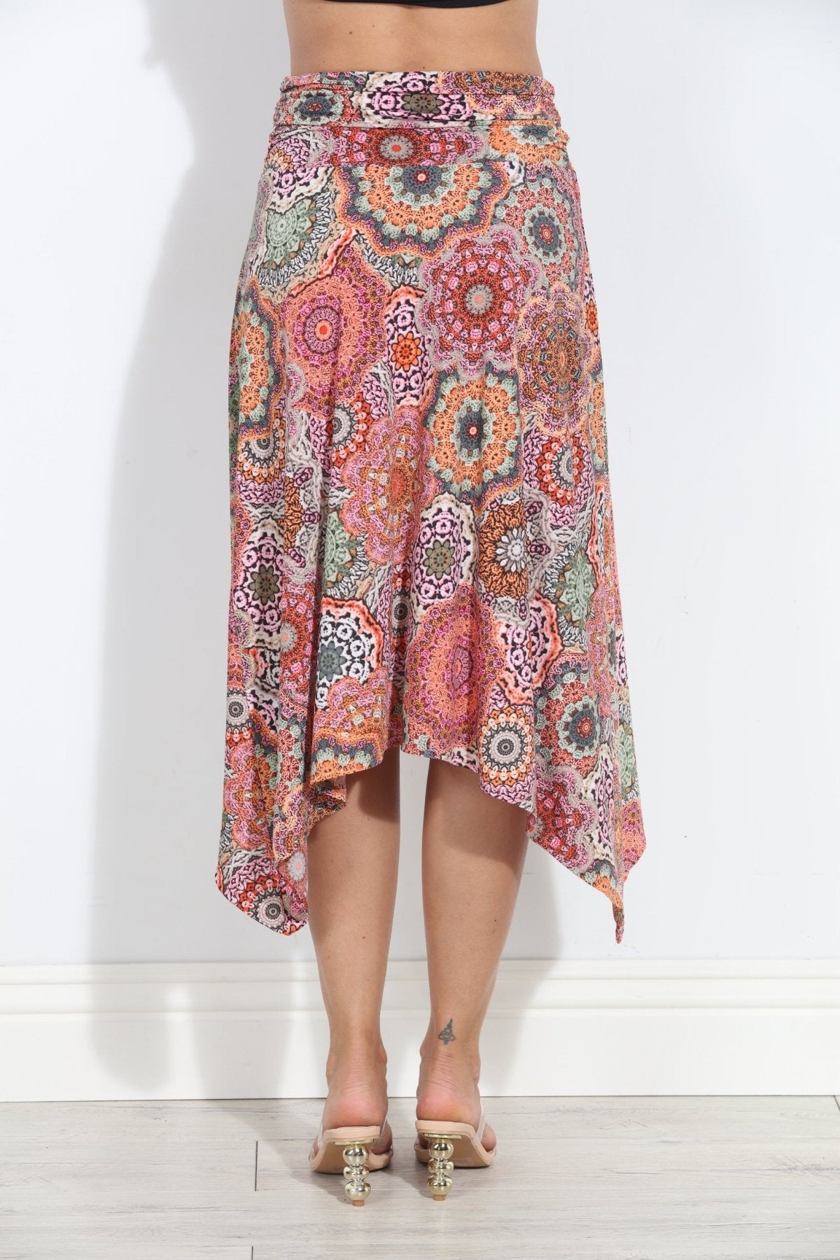 Ari Stretch Slit Midi Skirt-BEST SELLER