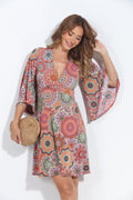 Ari Stretch Kimono Sleeve Dress-BEST SELLER
