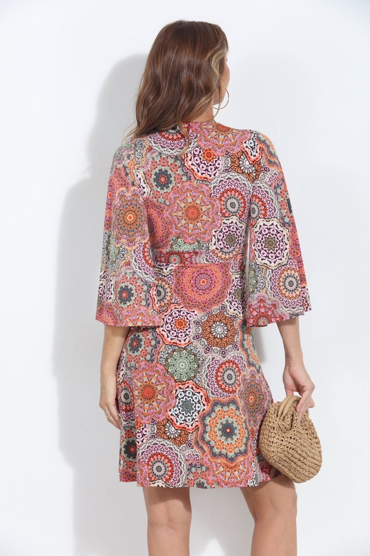 Ari Stretch Kimono Sleeve Dress-BEST SELLER