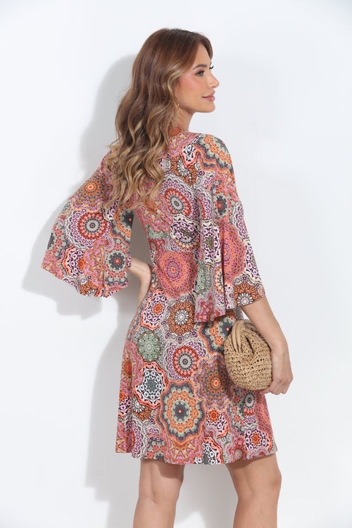Ari Stretch Kimono Sleeve Dress-BEST SELLER