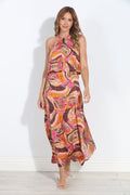 Leona Halter Maxi Dress
