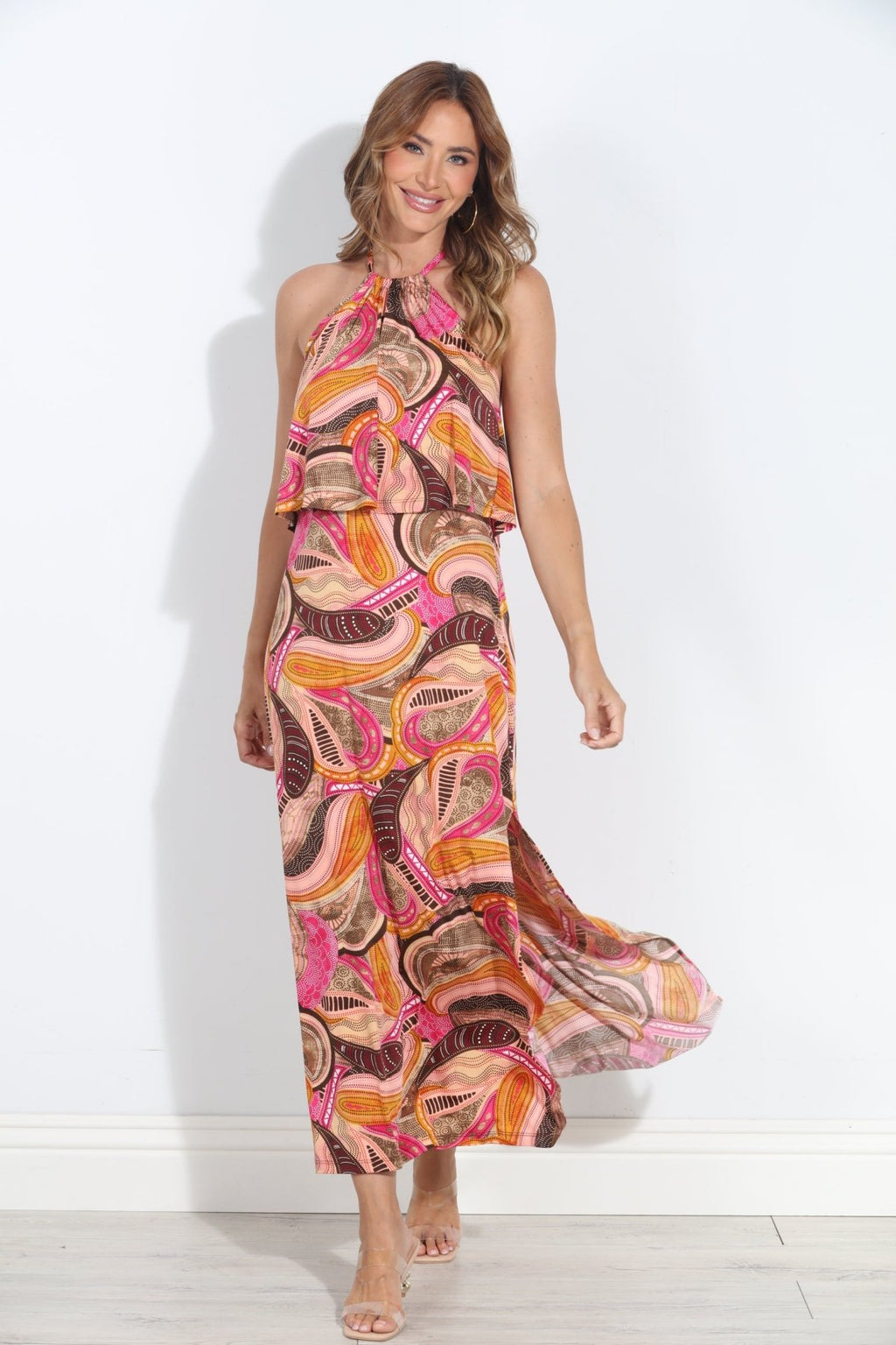 Leona Halter Maxi Dress