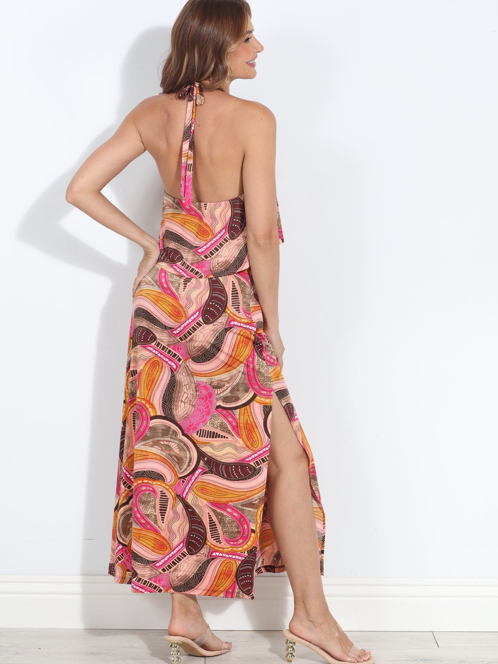 Leona Halter Maxi Dress