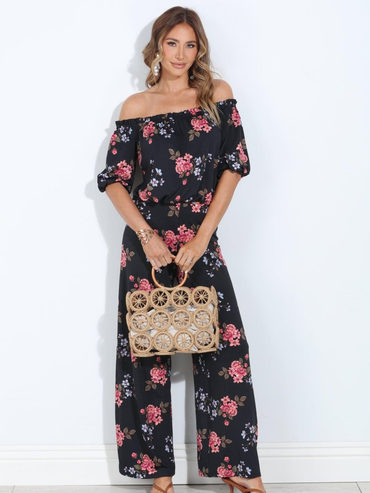 Dylan High Waist Palazzo Pants-BEST SELLER