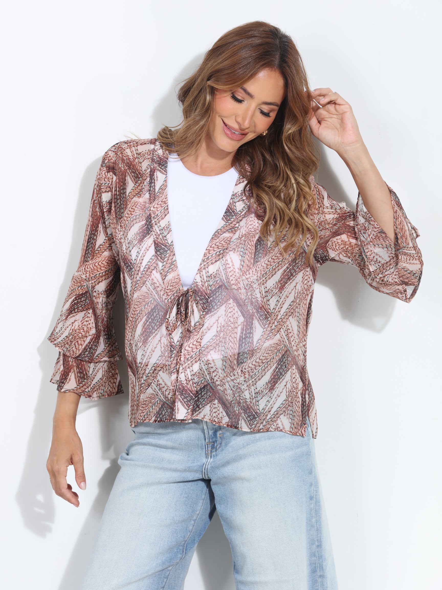 Zimba Chiffon Jacket-BEST SELLER