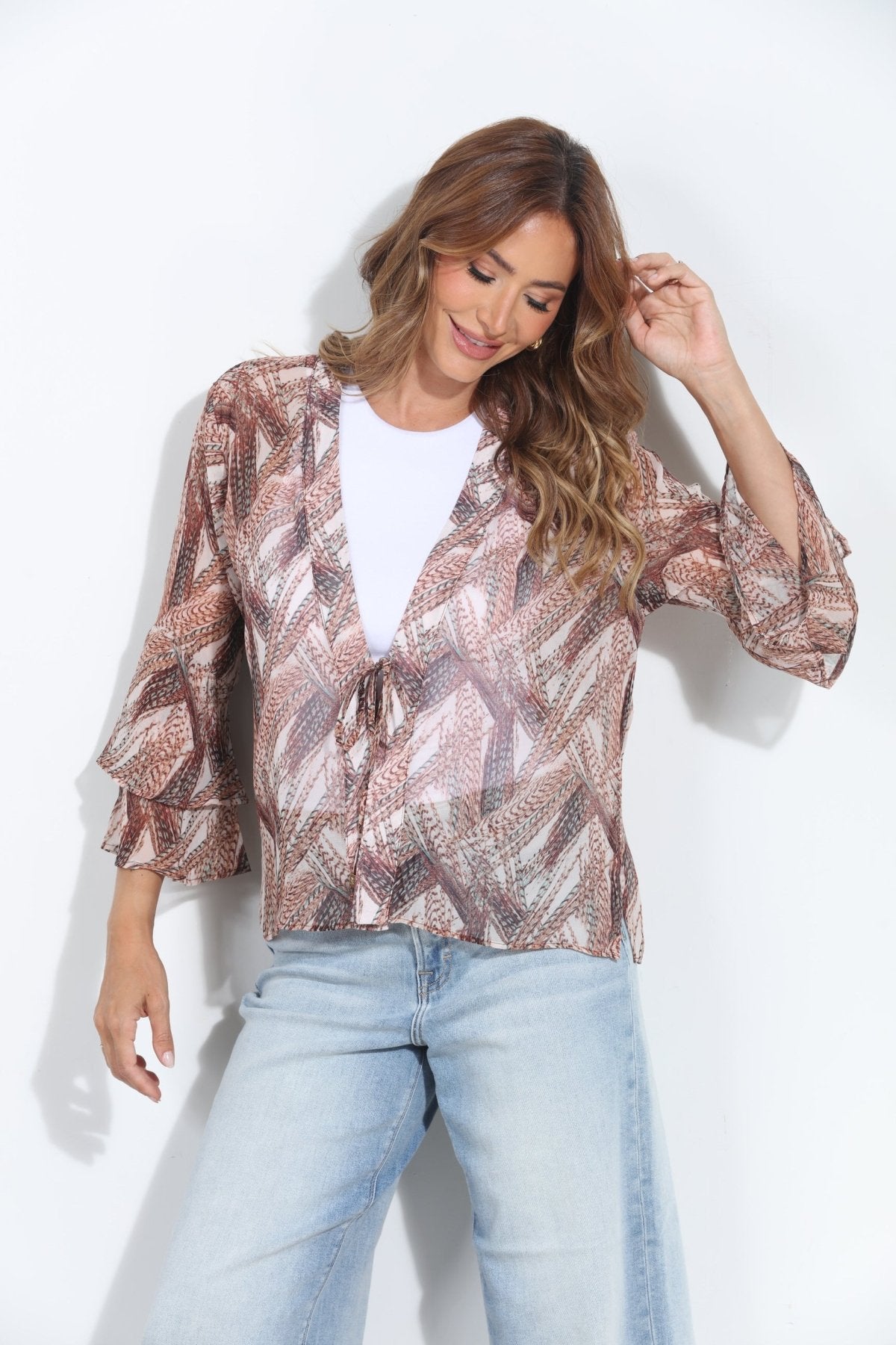 Zimba Chiffon Jacket-BEST SELLER