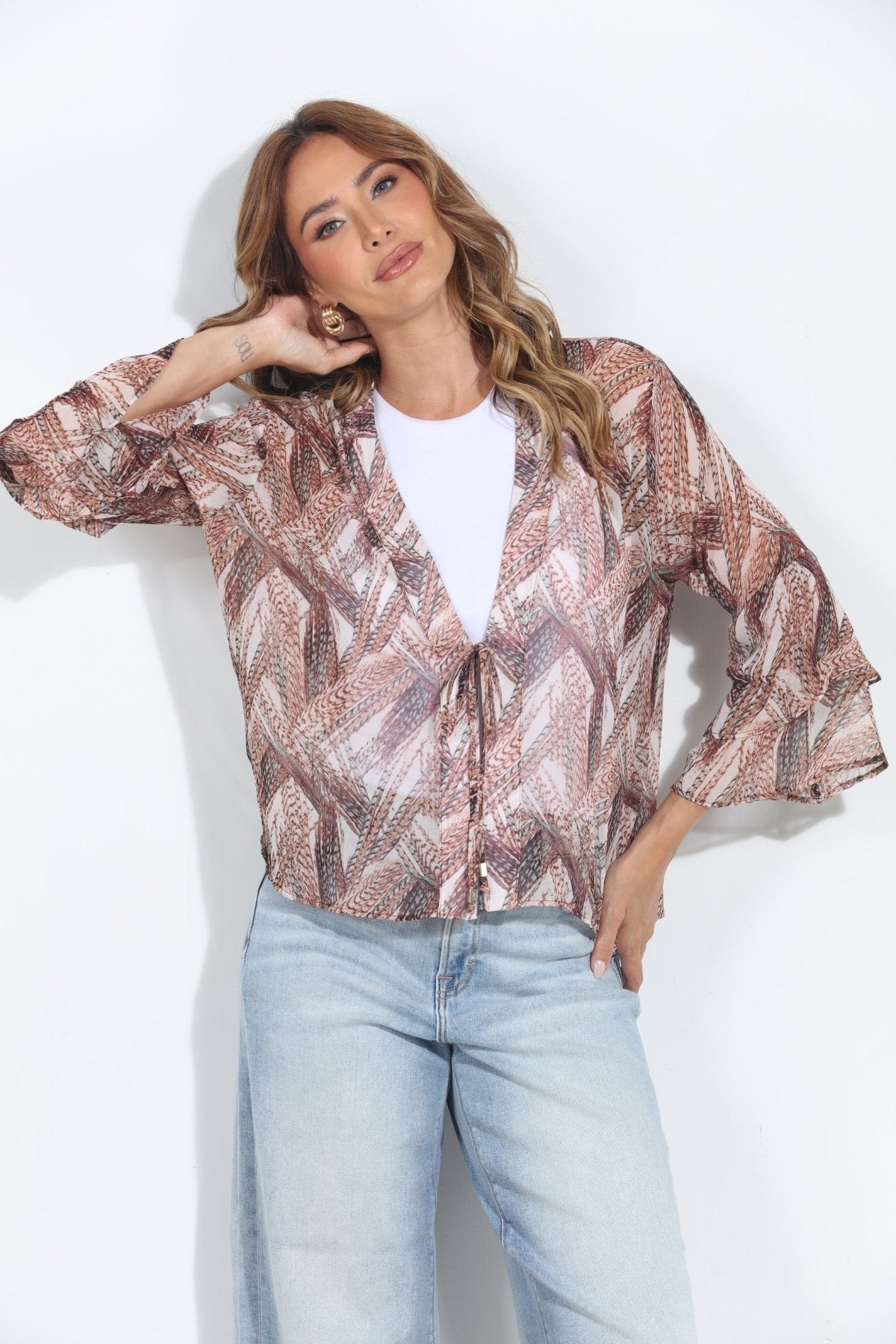 Zimba Chiffon Jacket-BEST SELLER