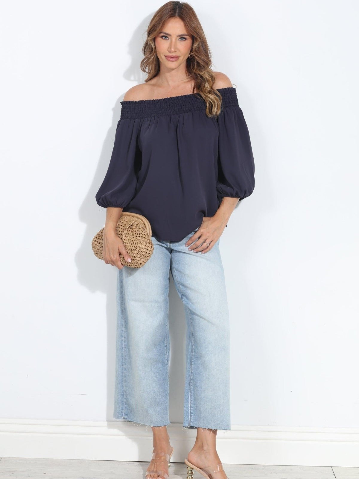 Navy Politan OTS Blouse