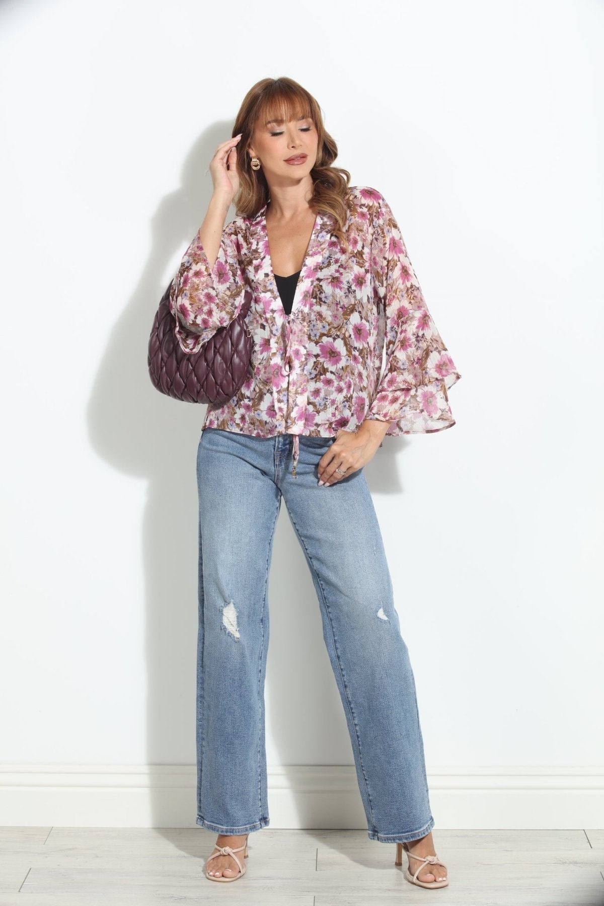 Dahlia Chiffon Jacket-BEST SELLER