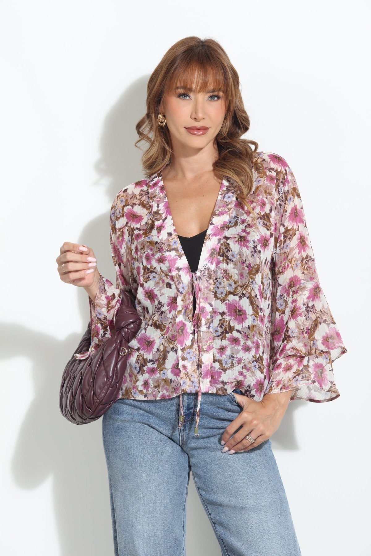 Dahlia Chiffon Jacket-BEST SELLER