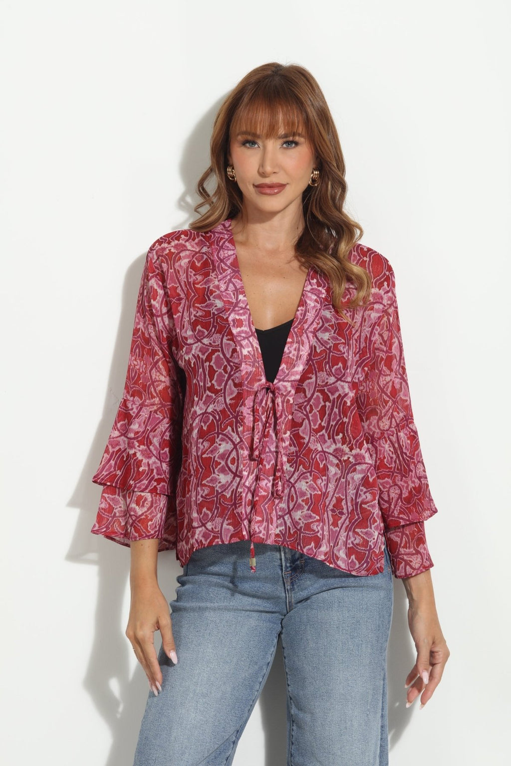 Helena Chiffon Jacket-FINAL SALE