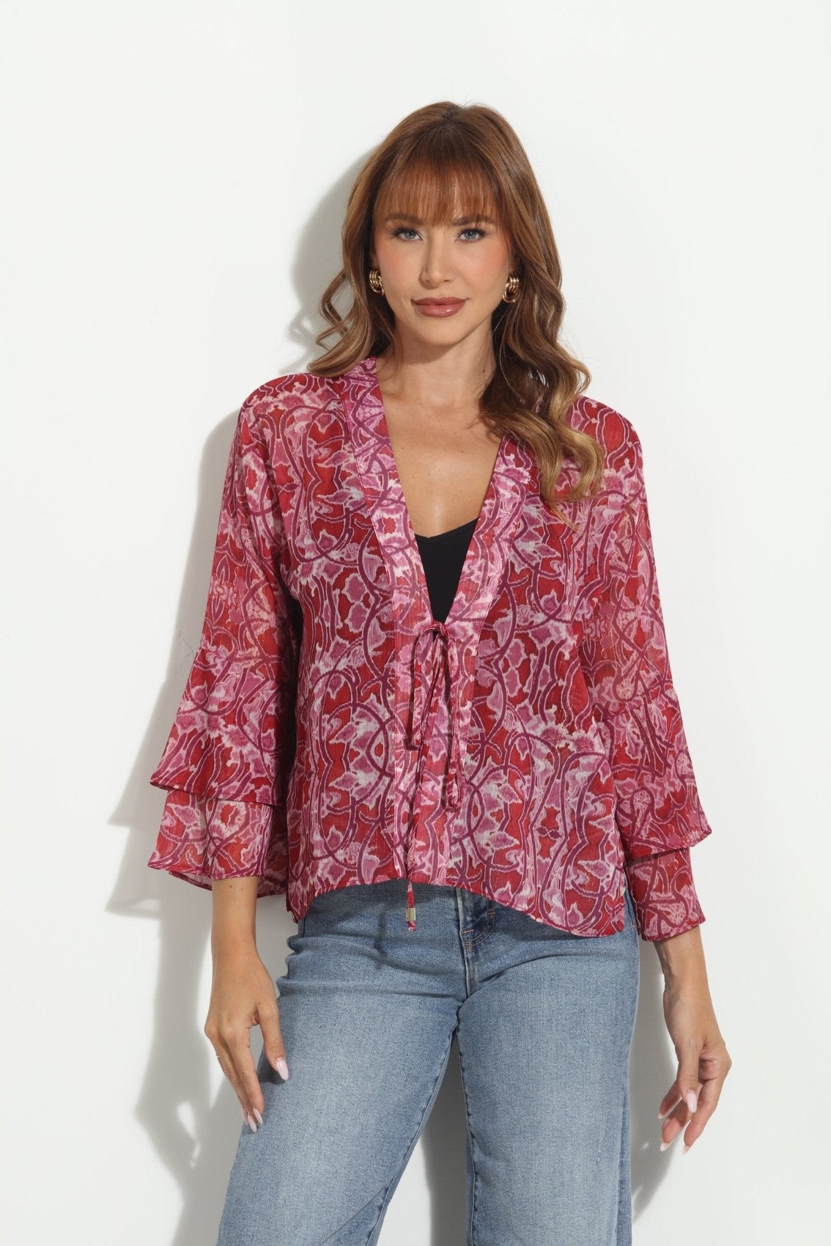 Helena Chiffon Jacket-FINAL SALE