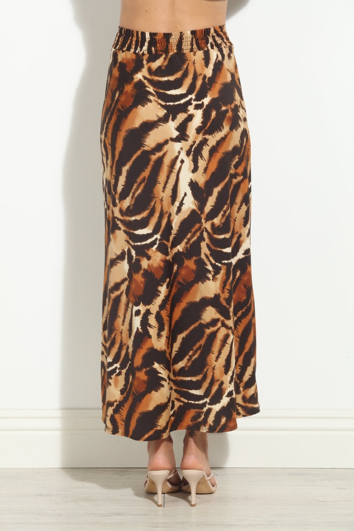 Sundara ITY Faux Wrap Maxi Skirt-BEST SELLER