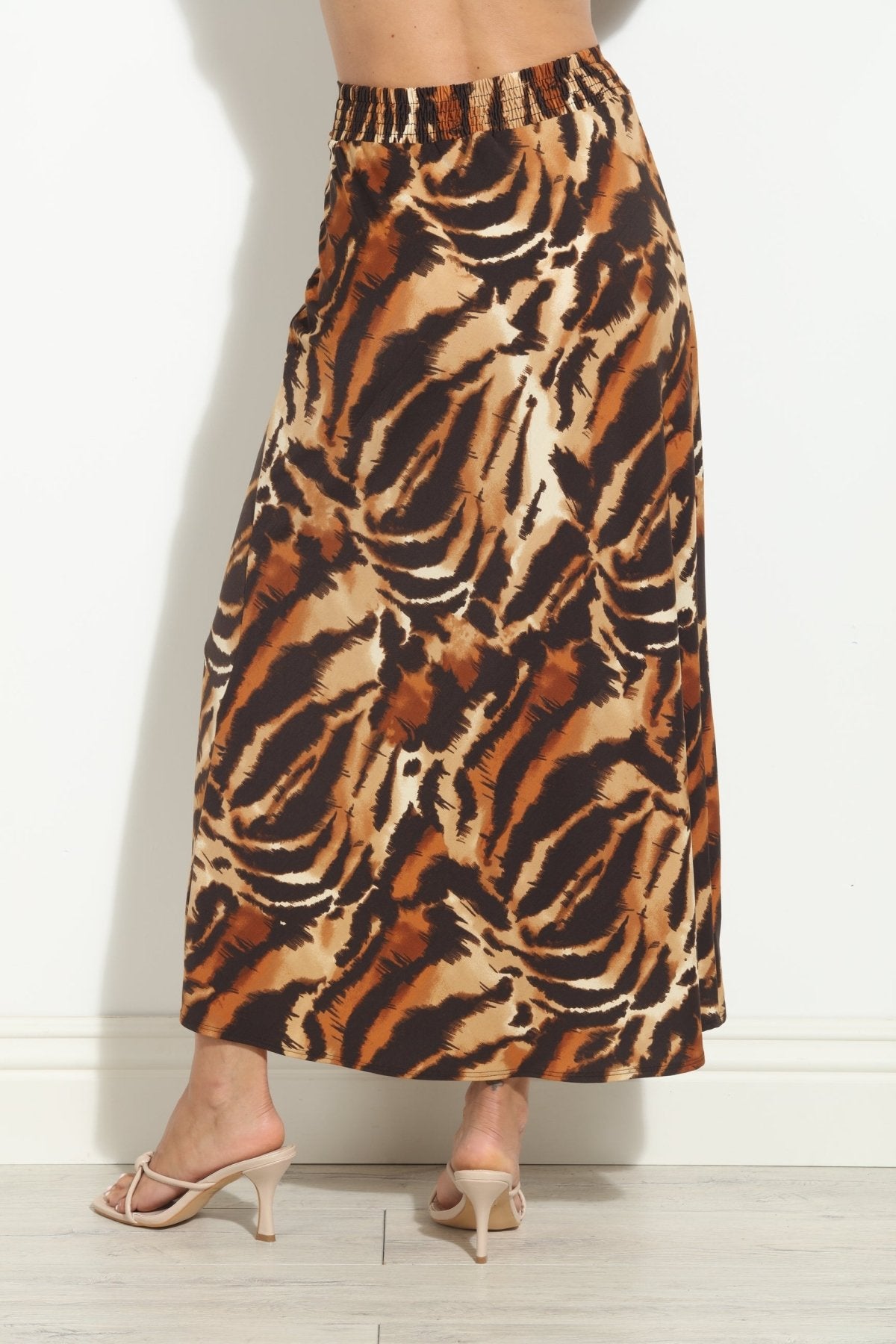 Sundara ITY Faux Wrap Maxi Skirt-BEST SELLER