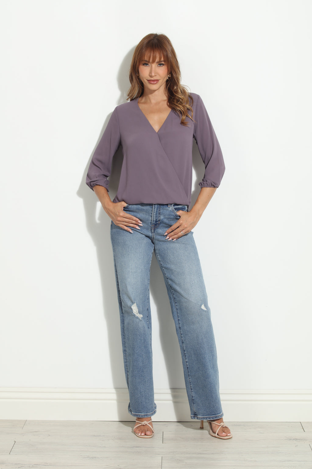 Quail Surplice Blouse-BEST SELLER