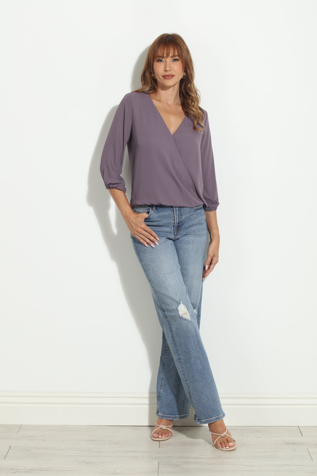 Quail Surplice Blouse-BEST SELLER